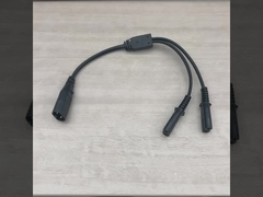 2M Iec320 黒色露出線 電源コード Ac C7 図8 C8 延長ケーブル
