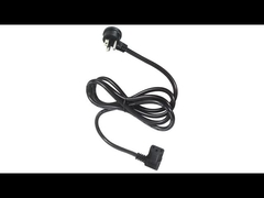 左アングル (90°) NEMA 5-15P - IEC C13 電源コード
