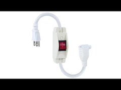 NEMA5-15P - NEMA5-15R スイッチ付き