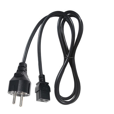 EU電源コード C19 PDU IECソケットストリップ ストリップされたワイヤーと240V 30A CEE標準プラグ
