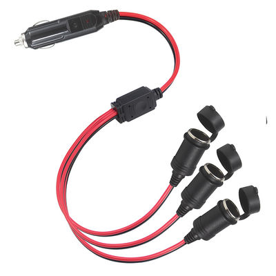 15A 16AWG 自動車のタバコの点灯器の延長コード