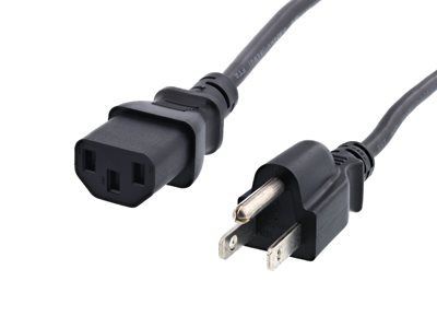 すっきりとしたホームオフィス環境に最適な5フィートC13電源ケーブル