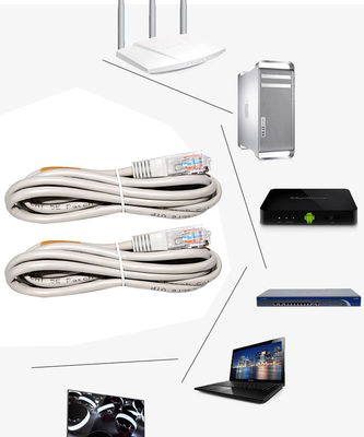 長 Rj45 イーサネット通信ケーブル Cat5 Cat5e Cat6 パッチコード 6フィート