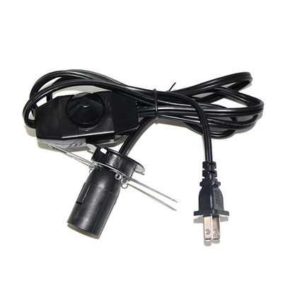 16AWG US電源コード E12 E14 E26 E27ソケット