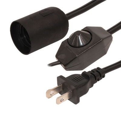 16AWG US 電源ケーブル 2E12E14E26E27と塩ランプの電源コード