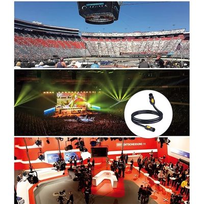 ロック可能なPowerCon True1 男性から女性へ 20Aケーブル ステージライトのための安全と安全