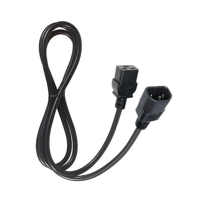 16アンパーの交流電源ケーブル 産業用C14プラグ VDE電源コード 15A 250V 14AWG