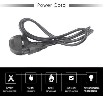 16A BS 標準電源ケーブル 3*1.5ケーブルと電波保護 IEC C5