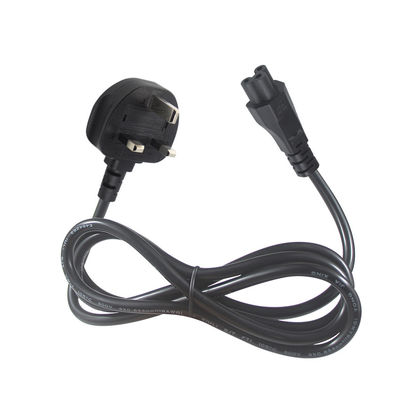 英国 BS1363 電源コード、IEC C5 コネクタ、3A ヒューズ、250V