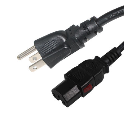 C15 デスクトップコンピュータの電源ケーブル 16AWG- 18AWG