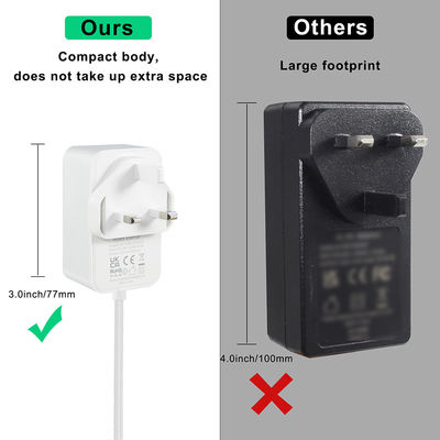 12V 2A電源アダプター 電気自動車用プラグ 5.5x2.1mm
