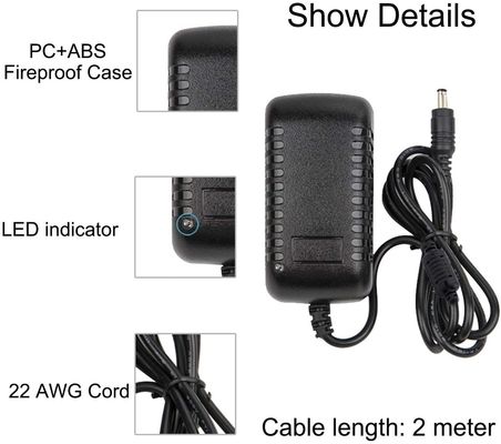 CCTV 1200ma 1.2A 電源アダプタ 1.5A 1A トランスフォーマープラグアダプタ Eu 6V