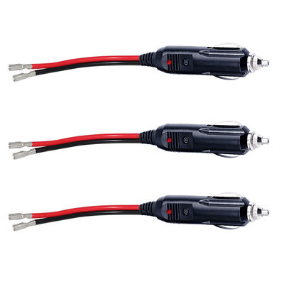 LEDライトカータバコライターストリップエンド拡張ケーブルとファイューズ15A