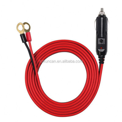 1M Spt-2 12V 24V 太陽光電源ケーブル 車用タバコの点火器 2リング端末への男性アダプター