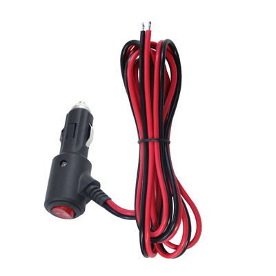 ON OFF スイッチアングル 煙草点灯器 男性プラグ 自動車充電器 太陽光電源ケーブル 18AWG 16AWG