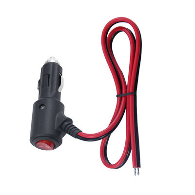 ON OFF スイッチアングル 煙草点灯器 男性プラグ 自動車充電器 太陽光電源ケーブル 18AWG 16AWG