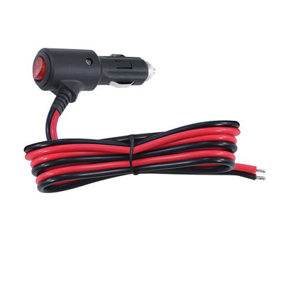 ON OFF スイッチアングル 煙草点灯器 男性プラグ 自動車充電器 太陽光電源ケーブル 18AWG 16AWG