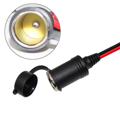 RoHS 24V 2468 18AWG 2 In 1 車用タバコ点灯器ケーブル 男性から女性プラグ
