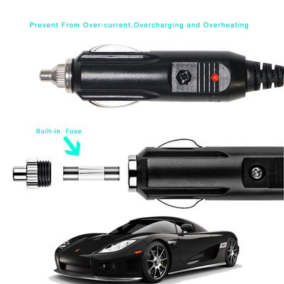 自動車のたばこ点火器 男性から男性 10A フューズ 太陽光電源ケーブル 12-24ボルト