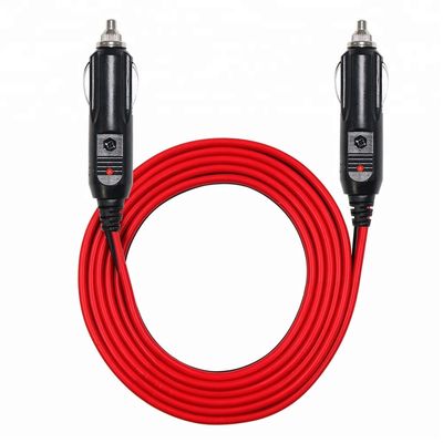 自動車のたばこ点火器 男性から男性 10A フューズ 太陽光電源ケーブル 12-24ボルト
