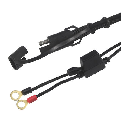 15A Sae バッテリー充電器とOリングターミナルカー拡張ケーブル 2フィート