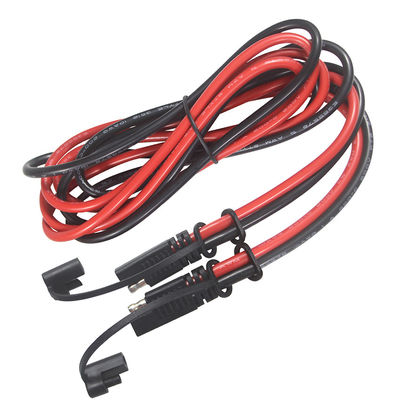 12V 24V SAE 2Pin 太陽光電源ケーブル PVCジャケット付きのプラグ