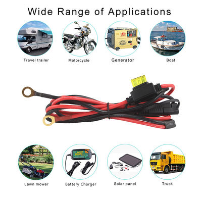 2468 20AWG SAE 2ピンの延長ケーブル