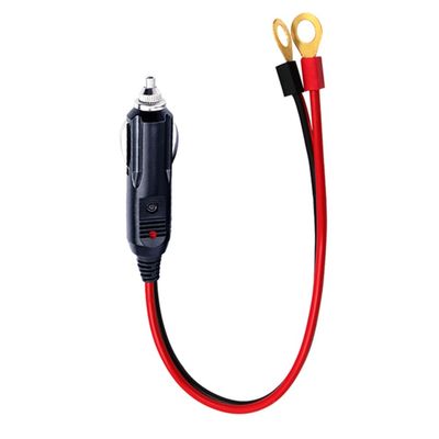 10A 自動車のタバコの点灯器からリング端末まで 12V 充電ケーブル