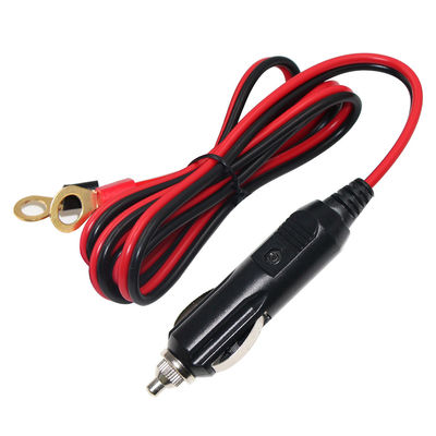 10A 自動車のタバコの点灯器からリング端末まで 12V 充電ケーブル