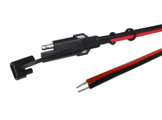 DIY 自動車 ソーラー SAE 延長ケーブル 18AWG 2ピン 快速切断