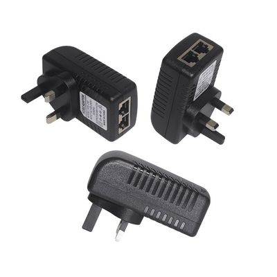 10/100Mbps POE 電源アダプタ 24V1A 切り替える電源アダプタ EUプラグ