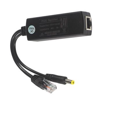 防水POEインジェクタースプリッタ 100Mbps セキュリティ 12W Y スプリッタ ポエアダプタ