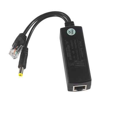 1Gbps ギガビット 12V 3A PoE スプリッター アダプタ IPカメラ アクセサリーポート