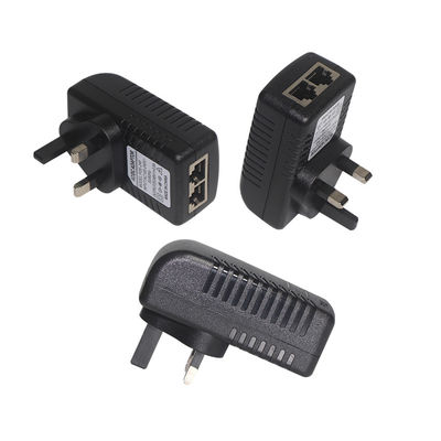 DCコネクタ 2 RJ45 ポート POE インジェクター 電源 24V 1a IPカメラ用
