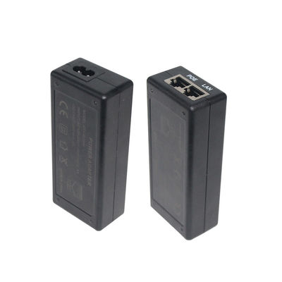DCコネクタ 2 RJ45 ポート POE インジェクター 電源 24V 1a IPカメラ用