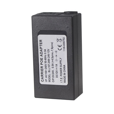110V-240V 50-60Hz 24V 1A POE インジェクター アダプタ セキュリティ用 CCTV IPカメラ