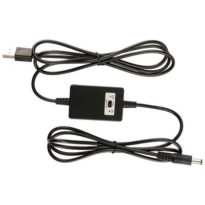DC 5V から 9V 12V ステップアップコンバーターブーストモジュール バック USB AM から DC 5521MM PVC ケーブル