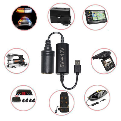 USBからシガ 女性ソケット 5vから12v Usb変換器 OEM/ODM対応