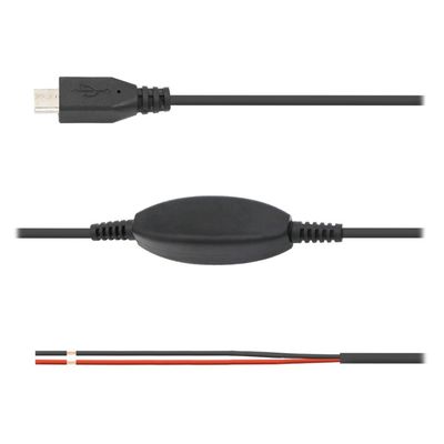 カスタマイズされたUSB 5v から 12v ステップアップブースターケーブル DC/DC変換器 22AWG