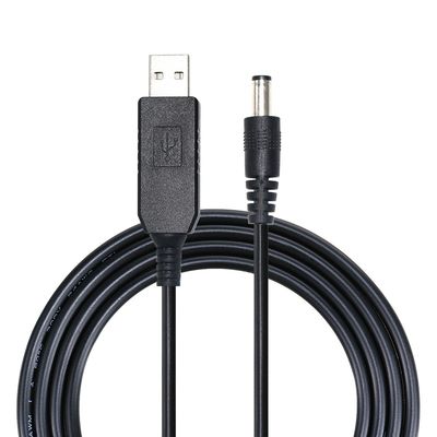 5V 12V DC パワー USB 変換ケーブル USB 2.0 コネクタと純銅導体