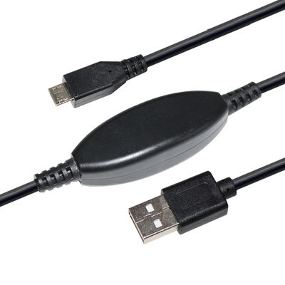 CE ROHS 認定 マイクロUSBから5V DCUSB ステップアップケーブル 自動車充電器