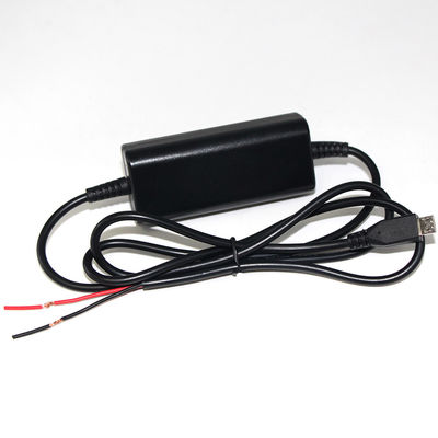 CE ROHS 認定 マイクロUSBから5V DCUSB ステップアップケーブル 自動車充電器