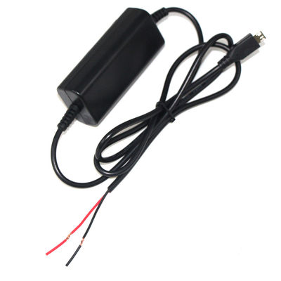 CE ROHS 認定 マイクロUSBから5V DCUSB ステップアップケーブル 自動車充電器