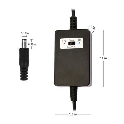 2A 出力電流 1.5m USB A メールからDC5521 変換 12V DCから5V/9V/12V ステップアップケーブル