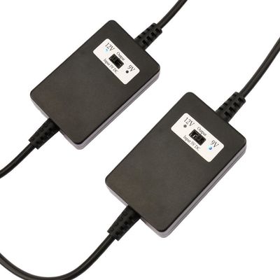 2A 出力電流 1.5m USB A メールからDC5521 変換 12V DCから5V/9V/12V ステップアップケーブル