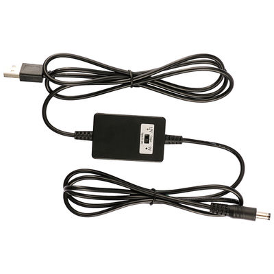 バック電圧変換器 DC 5V から 12V 2A 電源ステップアップケーブル 車用WiFiモデム