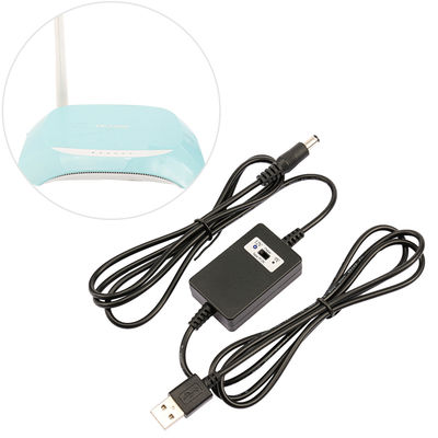 バック電圧変換器 DC 5V から 12V 2A 電源ステップアップケーブル 車用WiFiモデム