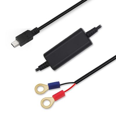 ミニUSB 12V から 5V カーチャージャーケーブル ダッシュカメラキット ハードワイヤキット カスタマイズ