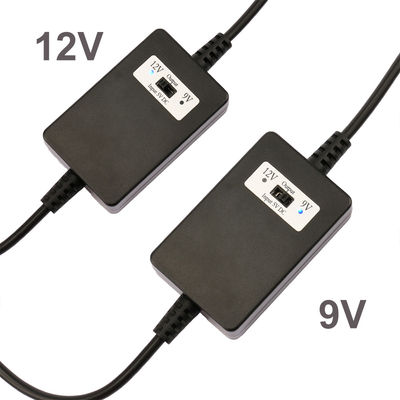 5Vから9V 12V DCブーストコンバータ 車両充電用USBブーストケーブル 5.5*2.1mm ジャック