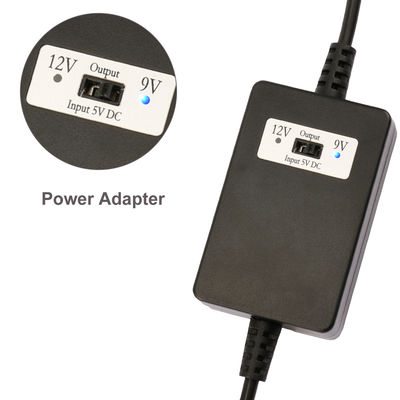 5Vから9V 12V DCブーストコンバータ 車両充電用USBブーストケーブル 5.5*2.1mm ジャック